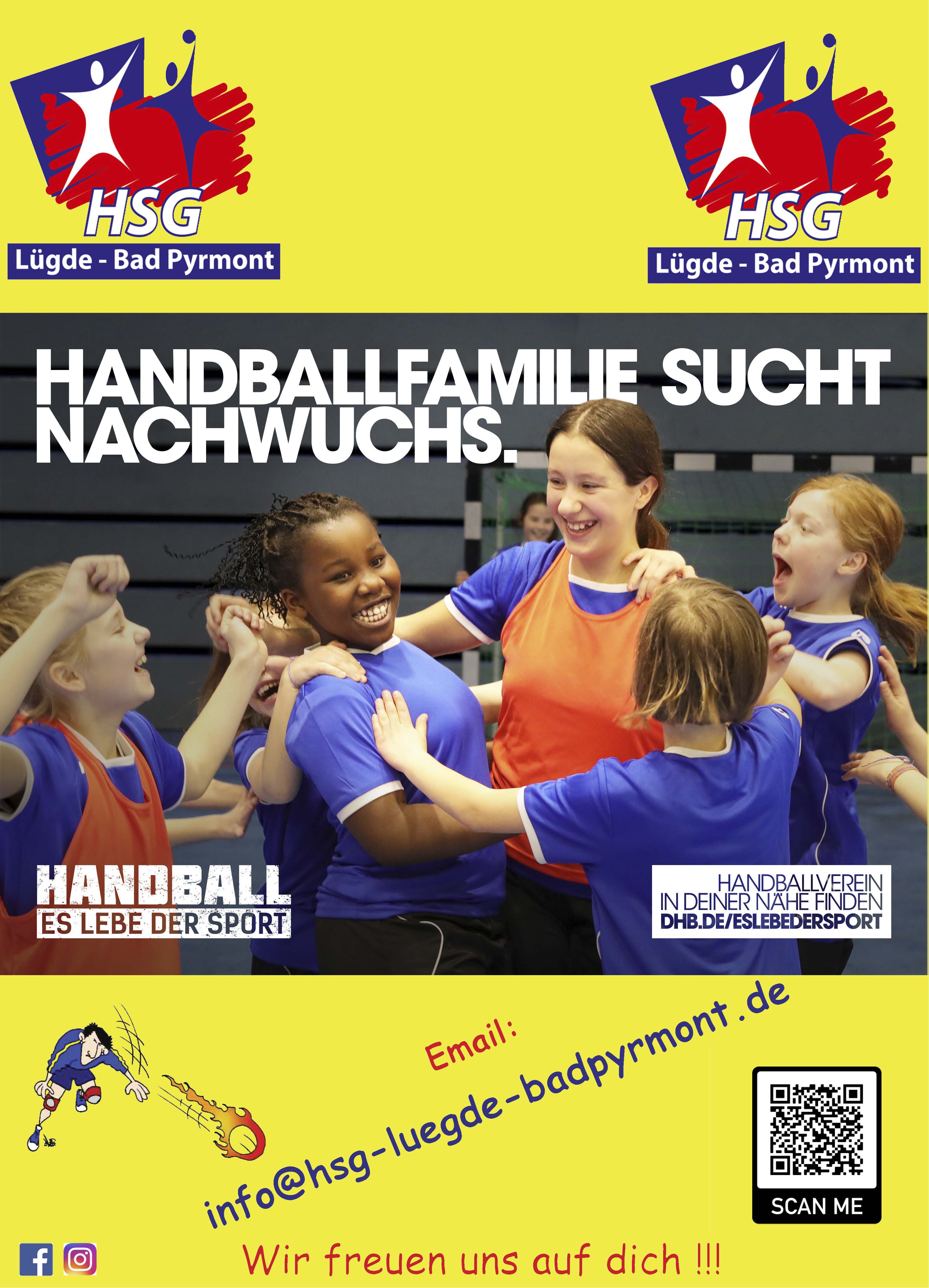 Handballfamilie sucht Nachwuchs